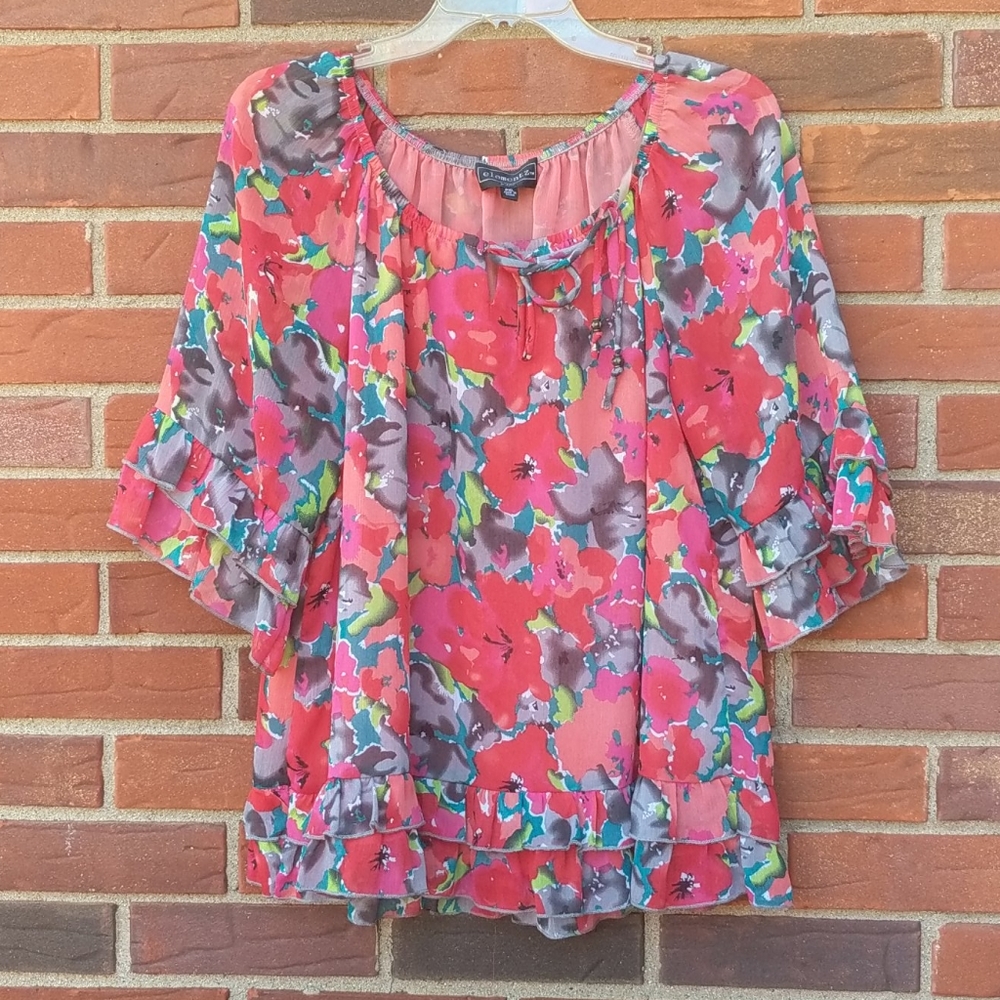 element Floral blouse